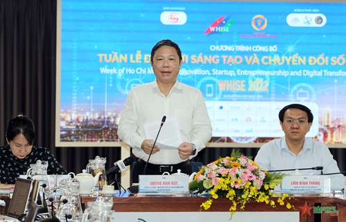 Công bố Tuần lễ đổi mới sáng tạo và chuyển đổi số TP Hồ Chí Minh năm 2022